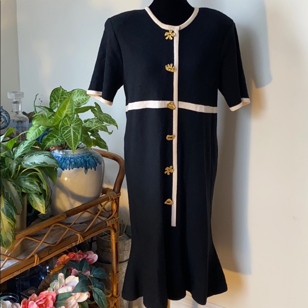 Steve Fabrikant vintage tulip skirt dress Holiday parties family photos costume